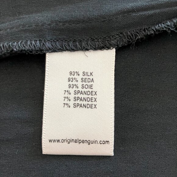 Original Penguin - size S - Black Silk - Picture 3 of 3